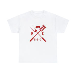 Unisex Gildan 5000 Cotton KC bbq Tee