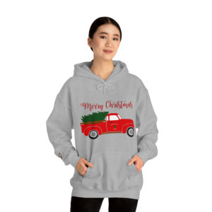 Merry Christmas, Unisex Heavy Blend™ Hooded Sweatshirt