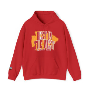 Best in the West. Unisex Heavy Blend™ Hooded Sweatshirt