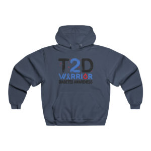Diabetes Awareness, T2D Warrior! NUBLEND® Hoodie