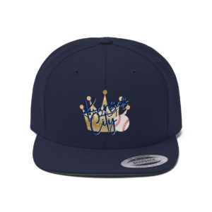 Unisex Flat Bill Hat Kansas City Baseball