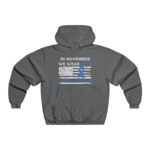 Diabetes Awareness, November we wear BLUE! NUBLEND® Hoodie