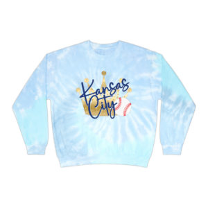 Unisex KC Royals Tie-Dye Sweatshirt