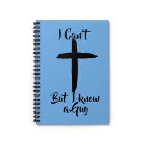 Christian quote, Spiral Notebook - Ruled Line