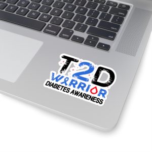 T2D Diabetes Awareness Kiss-Cut Stickers