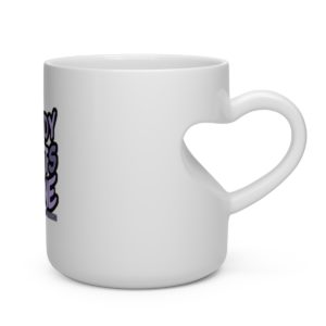 Stomach Cancer Awareness, Heart Shape Mug