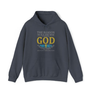 God Protected Me - Unisex Heavy Blend™ Hooded Sweatshirt