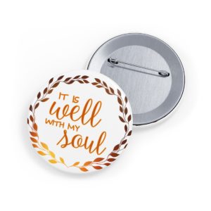Christian Round Pin